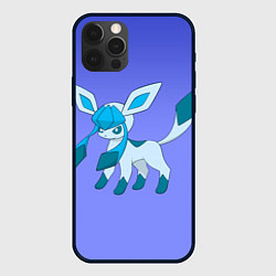 Чехол для iPhone 12 Pro Max Glaceon Pokemon, цвет: 3D-черный