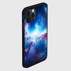 Чехол для iPhone 12 Pro Max Fascinating cosmic expanses, цвет: 3D-черный — фото 2