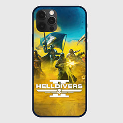 Чехол для iPhone 12 Pro Max Helldivers 2: Confrontation, цвет: 3D-черный