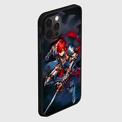 Чехол для iPhone 12 Pro Max Sousou no Frieren: Stark, цвет: 3D-черный — фото 2