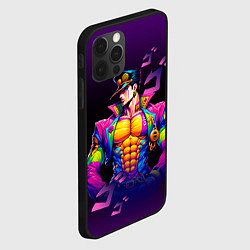 Чехол для iPhone 12 Pro Max Джо Джо - персонаж, цвет: 3D-черный — фото 2