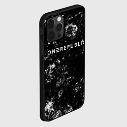Чехол для iPhone 12 Pro Max OneRepublic black ice, цвет: 3D-черный — фото 2