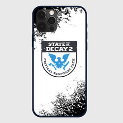 Чехол iPhone 12 Pro Max State of Decay текстура краски