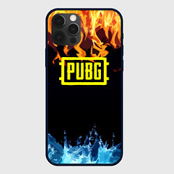 Чехол iPhone 12 Pro Max PUBG online битва огня и льда