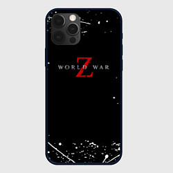 Чехол для iPhone 12 Pro Max World war z краски, цвет: 3D-черный