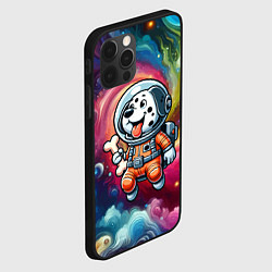 Чехол для iPhone 12 Pro Max Funny dalmatian puppy - ai art, цвет: 3D-черный — фото 2