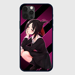 Чехол для iPhone 12 Pro Max Кагуя из Kaguya sama wa Kokurasetai, цвет: 3D-черный