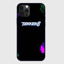 Чехол iPhone 12 Pro Max Tekken огненный дым текстура