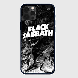Чехол для iPhone 12 Pro Max Black Sabbath black graphite, цвет: 3D-черный