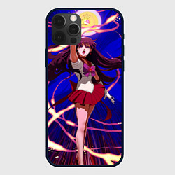 Чехол для iPhone 12 Pro Max Sailor Moon Рэй Хино, цвет: 3D-черный