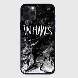 Чехол iPhone 12 Pro Max In Flames black graphite