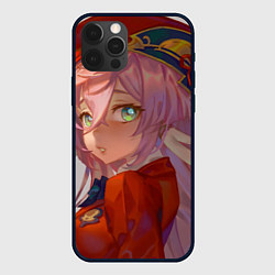 Чехол iPhone 12 Pro Max Genshin Impact Янь Фэй cute