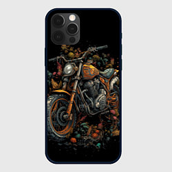 Чехол iPhone 12 Pro Max Мотоцикл абстракции