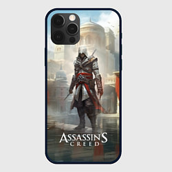 Чехол для iPhone 12 Pro Max Assassins creed game poster, цвет: 3D-черный