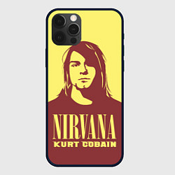 Чехол iPhone 12 Pro Max Kurt Cobain Nirvana