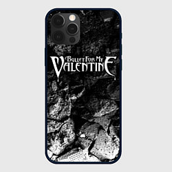 Чехол iPhone 12 Pro Max Bullet For My Valentine black graphite