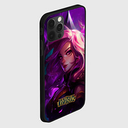 Чехол для iPhone 12 Pro Max League of Legends Kaisa Kda style, цвет: 3D-черный — фото 2