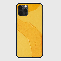 Чехол iPhone 12 Pro Max Желтая краска