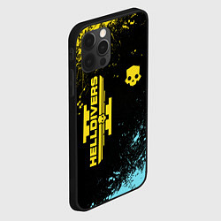 Чехол для iPhone 12 Pro Max Helldivers 2: Skull Logo, цвет: 3D-черный — фото 2