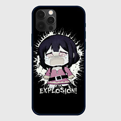 Чехол для iPhone 12 Pro Max Chibi Megumin Explosion, цвет: 3D-черный