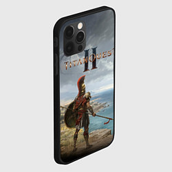Чехол для iPhone 12 Pro Max Герой titan quest 2, цвет: 3D-черный — фото 2