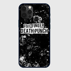 Чехол iPhone 12 Pro Max Five Finger Death Punch black ice