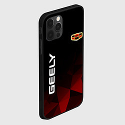 Чехол для iPhone 12 Pro Max Geely, цвет: 3D-черный — фото 2