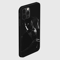 Чехол для iPhone 12 Pro Max Alone in the dark - Edward Carnby, цвет: 3D-черный — фото 2