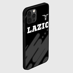 Чехол для iPhone 12 Pro Max Lazio sport на темном фоне посередине, цвет: 3D-черный — фото 2