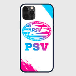 Чехол для iPhone 12 Pro Max PSV neon gradient style, цвет: 3D-черный