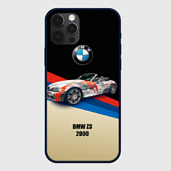 Чехол для iPhone 12 Pro Max Немецкий родстер BMW Z3, цвет: 3D-черный