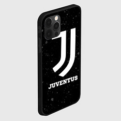 Чехол для iPhone 12 Pro Max Juventus sport на темном фоне, цвет: 3D-черный — фото 2