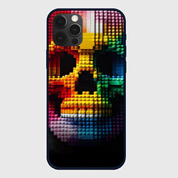 Чехол iPhone 12 Pro Max Lego skull fantasy - ai art