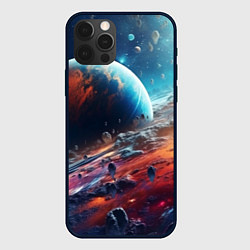Чехол iPhone 12 Pro Max Космос фантастическая планета