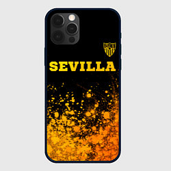 Чехол iPhone 12 Pro Max Sevilla - gold gradient посередине