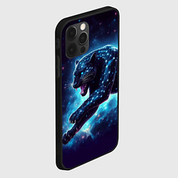 Чехол для iPhone 12 Pro Max Fantastic star panter - ai art fantasy, цвет: 3D-черный — фото 2