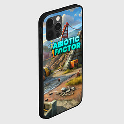 Чехол для iPhone 12 Pro Max Abiotic Factor атомный мир, цвет: 3D-черный — фото 2