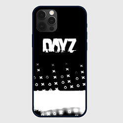 Чехол iPhone 12 Pro Max Dayz game pattern logo