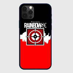 Чехол для iPhone 12 Pro Max Rainbow six снайпер, цвет: 3D-черный