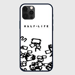 Чехол iPhone 12 Pro Max Half life symbol steel gordon