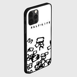 Чехол для iPhone 12 Pro Max Half life symbol steel gordon, цвет: 3D-черный — фото 2