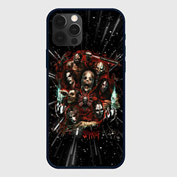 Чехол iPhone 12 Pro Max Slipknot rock band