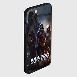 Чехол для iPhone 12 Pro Max Mass Effect space game, цвет: 3D-черный — фото 2