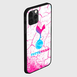 Чехол для iPhone 12 Pro Max Tottenham neon gradient style, цвет: 3D-черный — фото 2