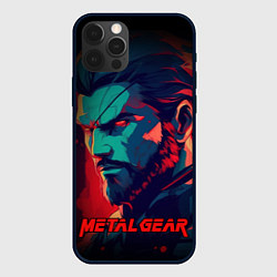 Чехол iPhone 12 Pro Max Веном Снейк Metal gear game