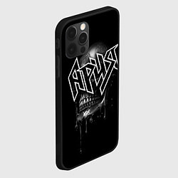 Чехол для iPhone 12 Pro Max Ария - рок, цвет: 3D-черный — фото 2