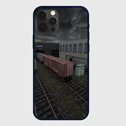 Чехол для iPhone 12 Pro Max Counter Strike 1 6 de train, цвет: 3D-черный