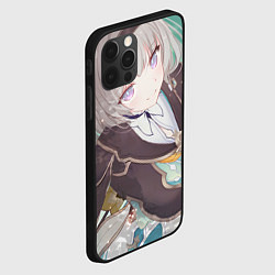 Чехол для iPhone 12 Pro Max Honkai Star Rail Firefly smile, цвет: 3D-черный — фото 2