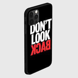 Чехол для iPhone 12 Pro Max Dont look back - the call, цвет: 3D-черный — фото 2