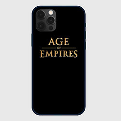 Чехол для iPhone 12 Pro Max Age of Empires logo, цвет: 3D-черный